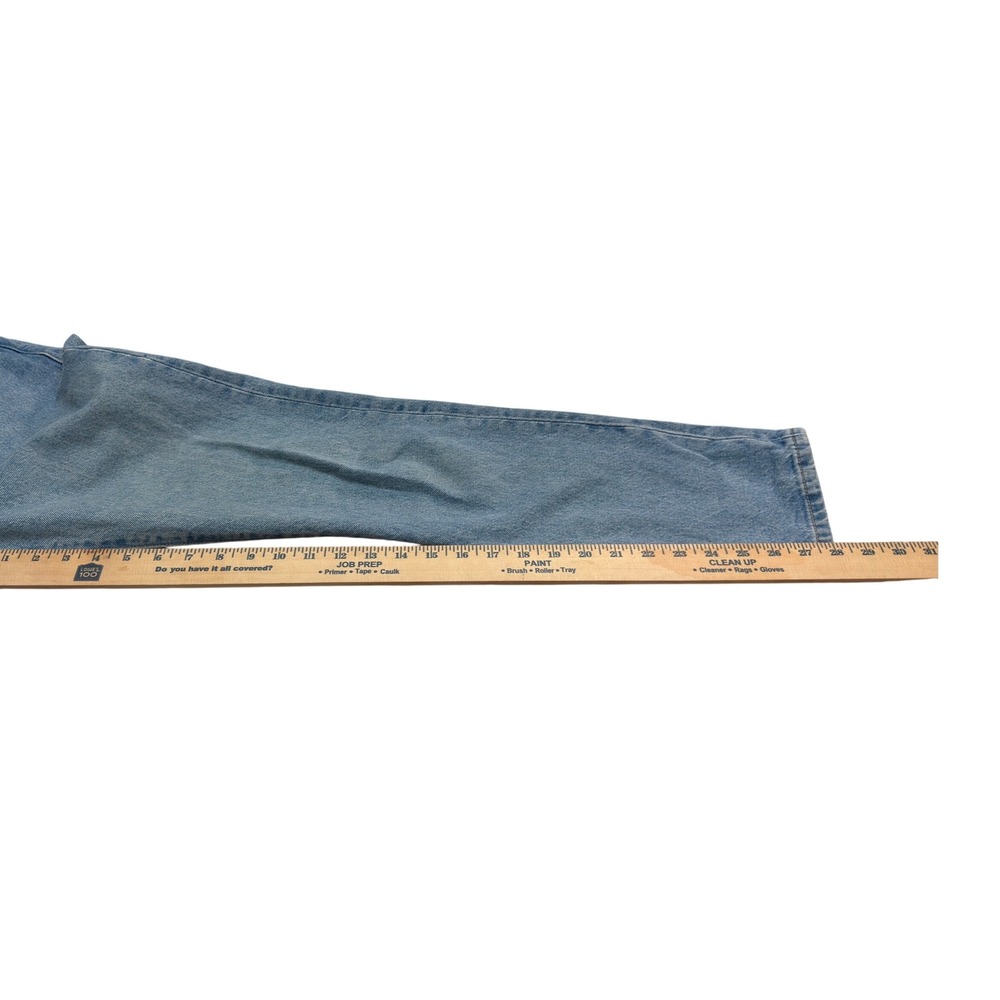 Levis Premium 501 Original Fit Jeans Light Wash Blue Button Fly W27 L30 - Picture 7 of 7